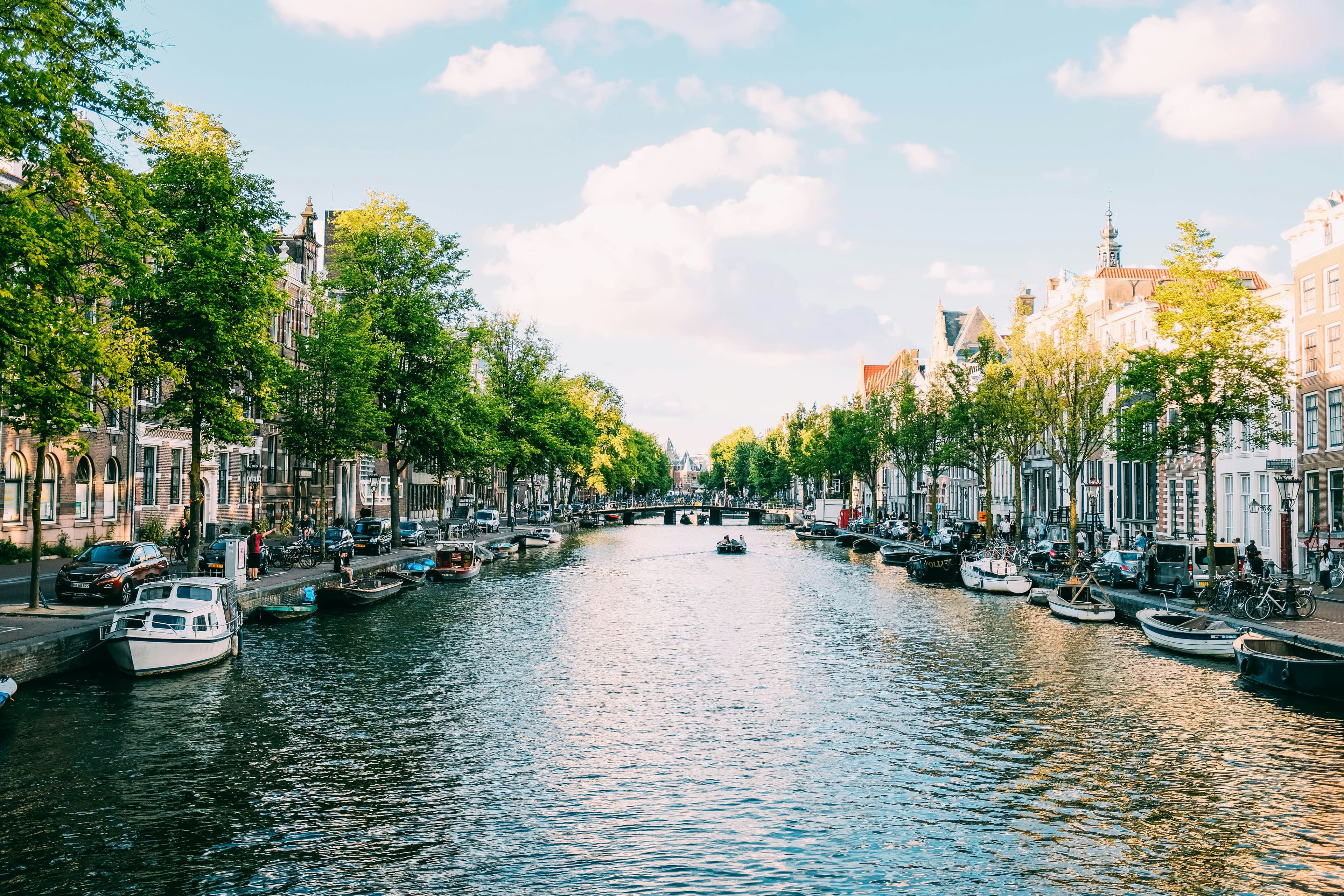 Skyline van Amsterdam